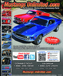 Picture of classic Mustang parts and accessories from Mustangs Unlimited catalog