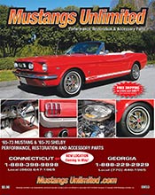 Image of classic Mustang parts and accessories from Mustangs Unlimited catalog