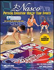 Image of physical education equipment from Physical Ed & Team Sports by Nasco catalog