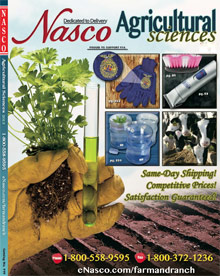 Picture of farm supply catalog from Agricultural Sciences from Nasco catalog