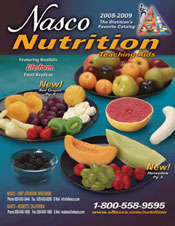 Image of teaching kids nutrition from Nasco Nutrition catalog