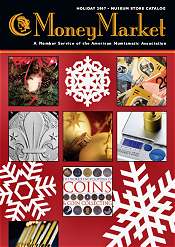 Image of coin collecting supplies from American Numismatic Association catalog