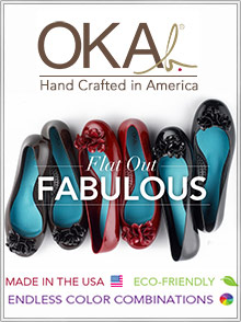 Picture of okabashi flip flops from OKA b catalog