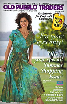 Picture of Old Pueblo catalog from Old Pueblo Traders catalog