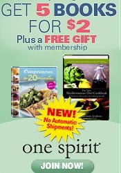 Image of healthy living recipes from One Spirit catalog