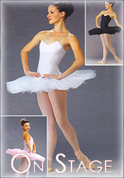 Image of ballerina dresses from On Stage Dancewear catalog