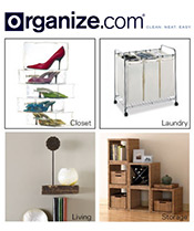 Image of home organization products from Organize.com catalog