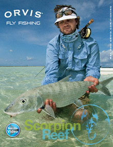 Picture of fly fishing catalog from Orvis - Fly Fishing catalog