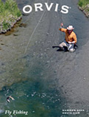 Image of fly fishing catalog from Orvis - Fly Fishing catalog