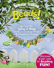 Picture of beads from Oriental Trading - Beads catalog