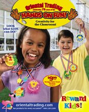 Picture of teachers supply store from Oriental Trading Company - Hands On Fun catalog