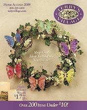 Image of country home decor from Terry�s Village catalog