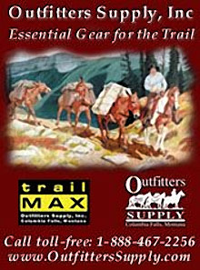 Picture of western saddles from Outfitters Supply catalog