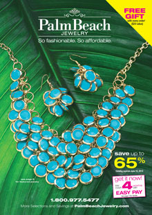 Picture of fashion jewelry necklaces from PalmBeach Jewelry catalog