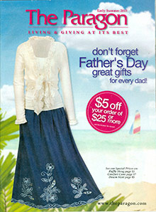 Picture of paragon catalog from The Paragon Women's Apparel catalog