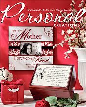 Image of personalized plaque from Personal Creations catalog