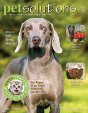 Image of pet care items online from Pet Solutions catalog