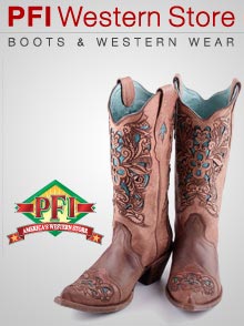 Picture of western clothing store from PFI Western Wear Store catalog