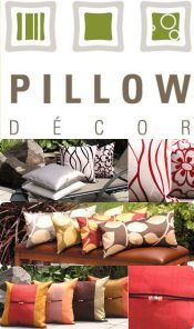 Image of modern or contemporary throw pillows from Pillow Decor catalog