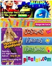 Picture of large pinatas from Pinatas catalog