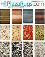 Picture of designer area rugs from Plaza Rugs catalog Picture of designer area rugs from Plaza Rugs catalog