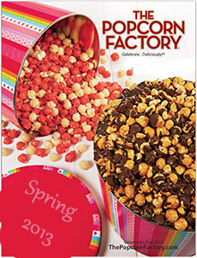 Picture of popcorn factory coupon from The Popcorn Factory catalog