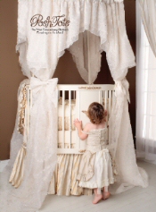 Image of luxury baby bedding from Posh Tots catalog