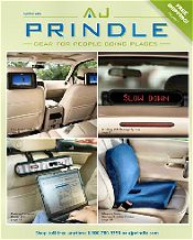 image of car travel accessories from AJ Prindle catalog