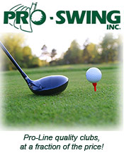 Image of golf club components from Pro-Swing catalog