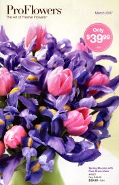 Image of online flower shops from ProFlowers catalog