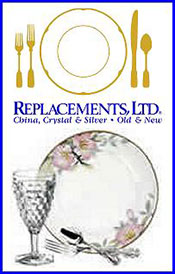 Picture of replacement china from Replacements catalog