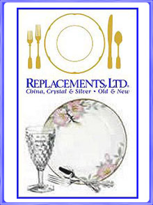 Picture of replacement china from Replacements catalog