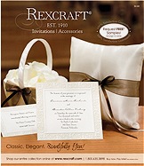 Image of reasonable wedding invitations from Wedding Invitations by Rexcraft catalog