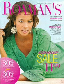 Picture of Women's Clothing from Roaman's catalog