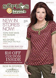 Picture of medical scrub sets from Scrubs and Beyond catalog Picture of medical scrub sets from Scrubs and Beyond catalog