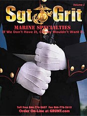 Image of marine corps clothing from Sgt. Grit's Marine Corps Specialties catalog