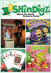 Image of theme party tableware from ShindigZ by Stumps catalog