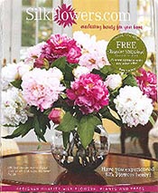 Image of silk flower arrangements from Silkflowers.com catalog