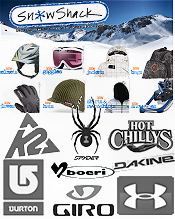 Image of ski pants from Snow Shack catalog