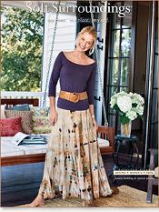 Image of fashion casual shirts from Soft Surroundings catalog
