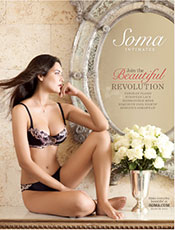 Image of women's intimate apparel from Soma Intimates catalog