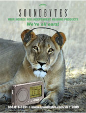 Image of hearing impaired telephones from Soundbytes catalog