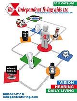 Image of hearing impaired telephones from Soundbytes catalog