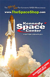 Image of space toys from The Space Shop at Kennedy Space Center catalog