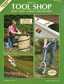 Picture of home improvement tools from Sporty's Tool catalog
