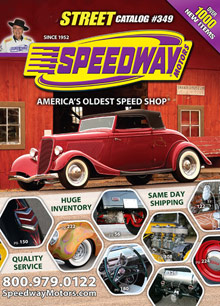 Picture of street rod parts from Street Catalog by Speedway Motors catalog