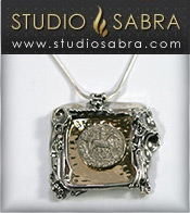 Image of ancient coin necklaces from Studio Sabra  catalog