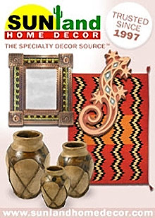 Picture of home decorating from Sunland Home – The Specialty Decor Source catalog