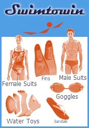Image of Speedo swim suits from Swim To Win catalog