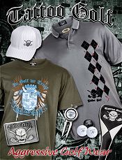 Image of urban golf gear from Tattoo Golf catalog